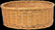 CE 83 H Cesto Lolita in vimini naturale (cm 44x36xh17)